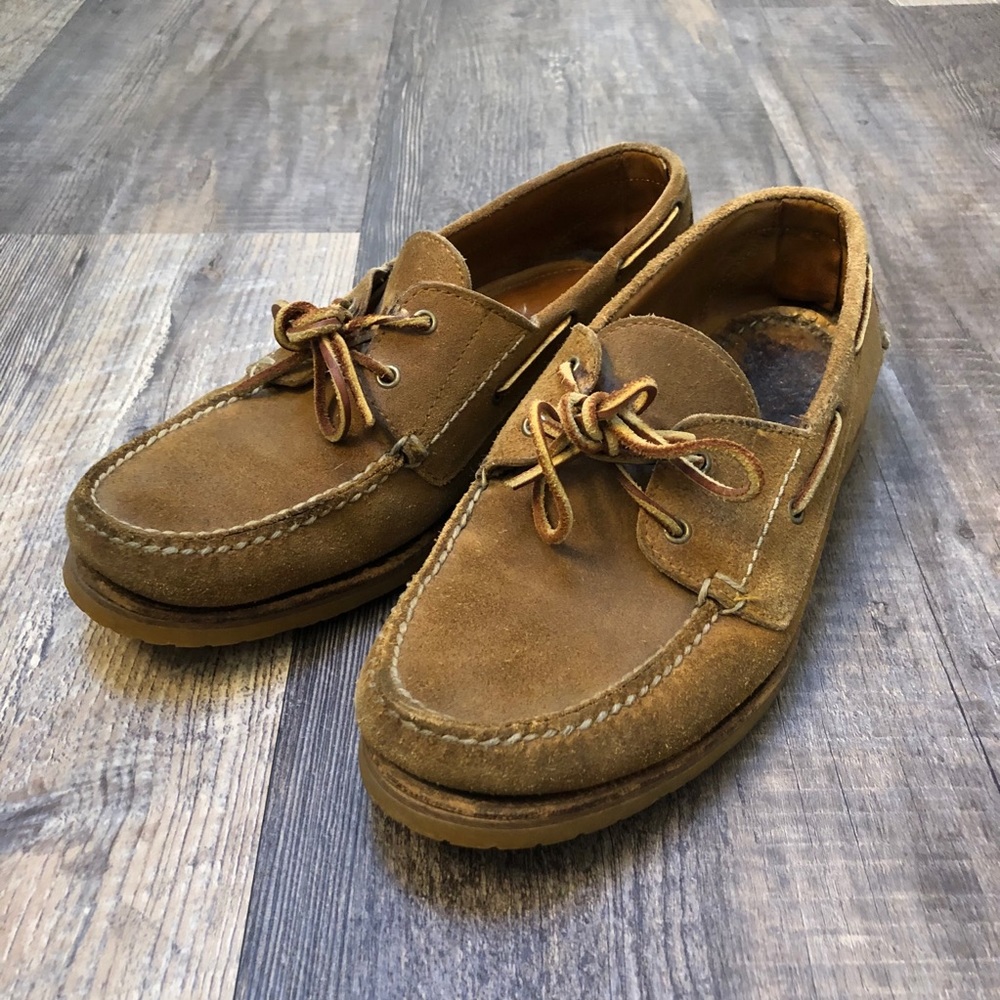 Red Wing Roughout Moccasins - 10.5 E